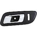 Interior Door Handle Front Left Chrome And Black