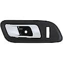 Interior Door Handle Chrome and Black