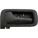 Interior Door Handle Rear Left Black