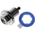 Magnetic Engine Oil Drain Plug: M14-1.50 Thread, 14 mm Head, 1 Pack