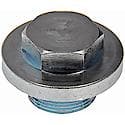 Standard Engine Oil Drain Plug: M25-1.25 Thread, 0.94 " Head, 1 Pack