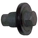 OE Replacement, Charcoal, Metal/ Rubber, M14 X 1.5 Threads