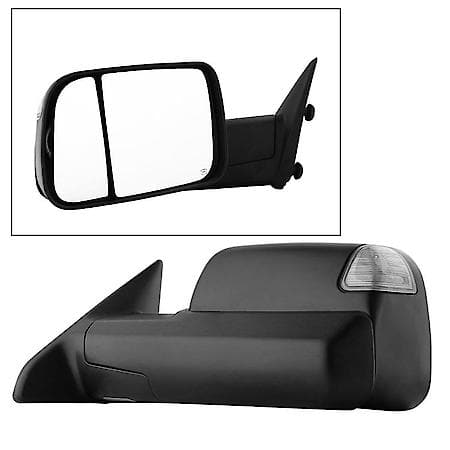 Mirror Assembly: Driver Side, Power Adjust, Heated, W/ Signal, Foldable, 1 Pk