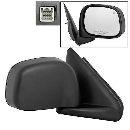 Mirror Assembly: Passenger Side, Power Adjustment, Foldable, 1 Pk