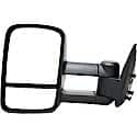 Mirror Assembly: Driver Side, Manual Adjustment, Extendable, 1 Pack