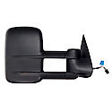 Mirror Assembly: Passenger Side, Power Adjustment, Heated, Extendable, 1 Pk