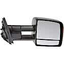 Tow Mirror Assembly: Passenger, Power Adjust, Heated, W/ Signal, Extends, 1 Pk