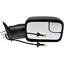 Mirror Assembly: Passenger Side, Power Adjustment, Heated, 1 Pack