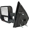 Mirror Assembly: Driver, Power Adjustment, Heated, W/ Turn Signal, Extends, 1 Pk