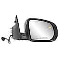 Mirror Assembly: Passenger Side, Power Adjustment, Heated, Foldable, 1 Pk