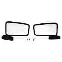 Oem, Set Of 2, Black, Electric, Foldaway, With Heated Mirrors