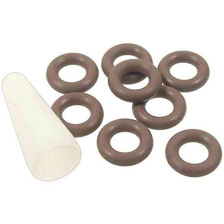 Fuel Injector Fuel Feed and Return Pipe O-Ring Kit with 8 O-Rings