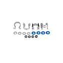 Indirect Fuel Injector Kit with Clamps, Seals, Ret