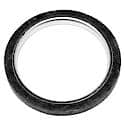 Donut Exhaust Pipe Flange Gasket: Fiber with Metal, Heat Resistant, Premium Materials