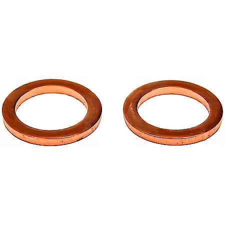 Copper Drain Plug Gasket, Fits .5 D.O., 9/16, M14 S.O.