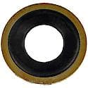 Metal/Rubber Drain Plug Gasket, Fits 1/2, M12, M12 So