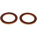 Copper Drain Plug Gasket, Fits 5/8, M16, M16.4