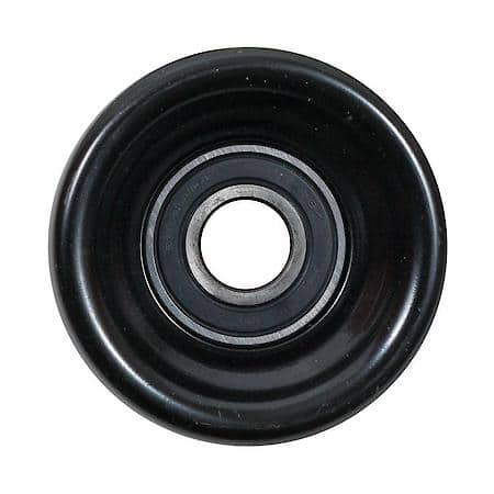 O.E Quality Idler/Tensioner Pulley: Direct Fit, Steel, 76 mm Diameter