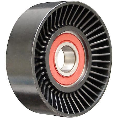 Serpentine Idler/Tensioner Pulley; Direct Fit, 76 mm Diameter, 26 mm Smooth