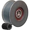 Serpentine Idler/Tensioner Pulley; Steel, 74mm Dia., 37.5mm Width, 8 Grooves