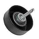 O.E Quality Idler/Tensioner Pulley: Direct Fit, Steel, 76 mm Diameter