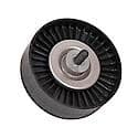 Idler Pulley: Direct Fit, Thermoplastic, 90mm Diameter, w/ Hardware