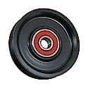 Idler/Tensioner Pulley: Direct Fit, Steel, 80mm Diameter