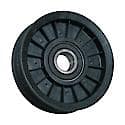 O.E Quality Idler/Tensioner Pulley Direct Fit, Thermoplastic, 90 mm Diameter