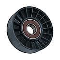 Idler/Tensioner Pulley: Direct Fit, Thermoplastic, 82mm Diameter