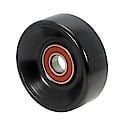 Idler/Tensioner Pulley: Direct Fit, Steel, 90mm Diameter