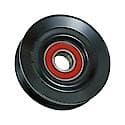 Idler Pulley: Direct Fit, Steel, 80mm Diameter