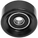 O.E Quality Idler/Tensioner Pulley: Direct Fit, Steel, 76 mm Diameter