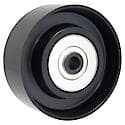 Serpentine Idler/Tensioner Pulley; Steel, 90mm Dia., 34.6mm Width, Smooth