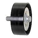 O.E Quality Idler/Tensioner Pulley Direct Fit, Thermoplastic, 65 mm Diameter