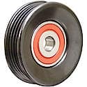 Serpentine Idler/Tensioner Pulley; Steel, 70mm Dia., 20.4mm Width, 4 Grooves