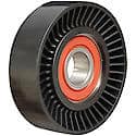 Serpentine Idler/Tensioner Pulley; Direct Fit, 70 mm Diameter, 19.03 mm Smooth