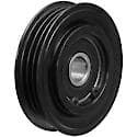 Serpentine Idler/Tensioner Pulley; Steel, 62mm Dia., 16mm Width, 3 Grooves