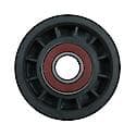 O.E Quality Idler/Tensioner Pulley Direct Fit, Thermoplastic, 74 mm Diameter