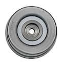 O.E Quality Idler/Tensioner Pulley: Direct Fit, Steel, 90 mm Diameter