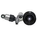 Serpentine Belt Tensioner; 1 Piece, Heavy-Duty Cast Aluminum Case, Meets Or Exceeds OE
