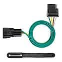 Custom Wiring Connector (4-Way Flat Output; OEM Tow Package Required)