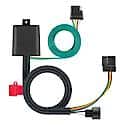 Custom Wiring Connector (4-Way Flat Output; OEM Tow Package Required)