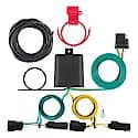 Custom Wiring Harness, 4Way Flat Output: For Select Ford Transit Vehicles