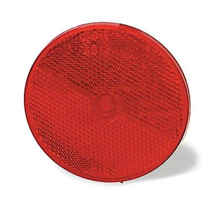 Sealed Center-Mount Reflector, Red