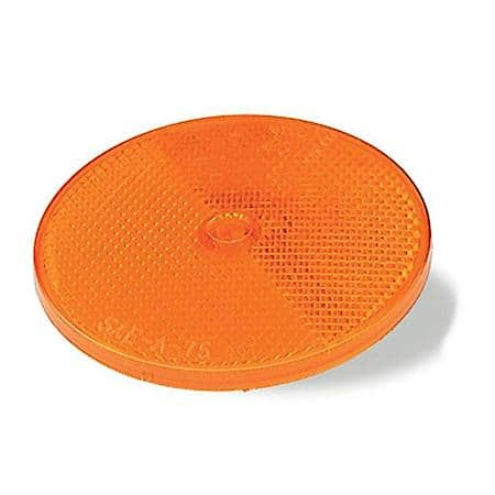 Sealed Center-Mount Reflector, Yellow