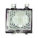 New Standard Replacement Passenger Side Parking Light Assembly, Clear Lens, With Dual Headlights