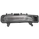 New CAPA Certified Standard Replacement Driver Side Front Parking Light Assembly, In The Bumper