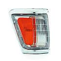 New Standard Replacement Passenger Side Parking Light Assembly, Chrome Trim, 4Wd, Corner Of Fender