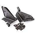 Windshield Hinge, Black, Pair