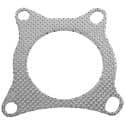 4 Bolt Exhaust Pipe Flange Gasket: Graphite with Steel, Heat Resistant, Premium Materials